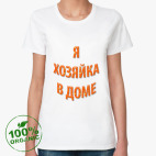 Женская футболка органик