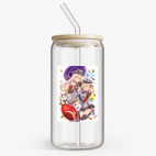 Банка с бамбуковой крышкой