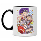 Кружка двухцветная