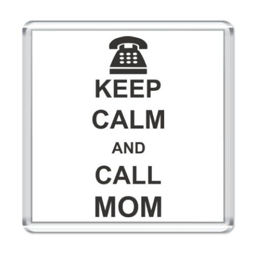 Магнит  Call mom.