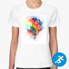 Женская спортивная футболка