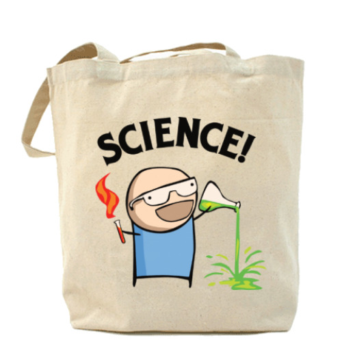 Сумка шоппер Science! Ботан