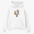 Толстовка худи оверсайз