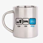 Кружка металлическая