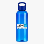 Прозрачная спортивная бутылка