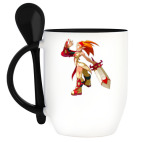 Кружка с ложкой