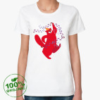 Женская футболка органик