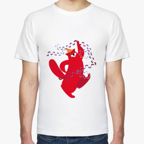 Футболка с принтом Танцор