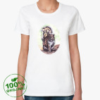 Женская футболка органик