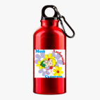 Металлическая бутылка 400 мл UV-DTF