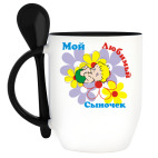 Кружка с ложкой