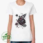 Женская футболка органик