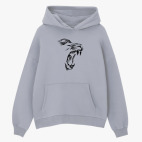 Толстовка худи оверсайз