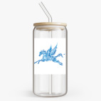 Банка с бамбуковой крышкой