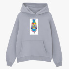 Толстовка худи оверсайз