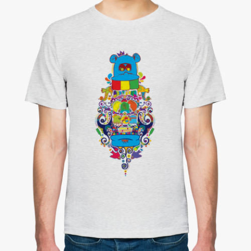 Футболка с принтом Art trash