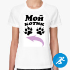 Женская спортивная футболка