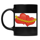 Кружка цветная UV-DTF