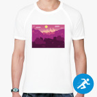 Мужская спортивная футболка