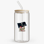 Банка с бамбуковой крышкой