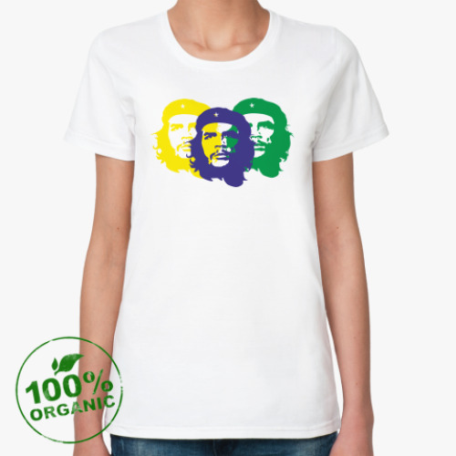 Женская футболка из органик-хлопка Andy Warhol' style