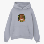 Толстовка худи оверсайз