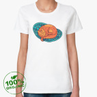 Женская футболка органик