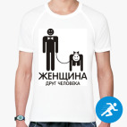 Мужская спортивная футболка