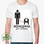 Мужская футболка органик