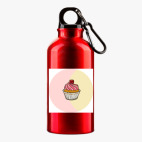 Металлическая бутылка 400 мл UV-DTF