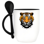 Кружка с ложкой