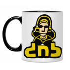 Кружка двухцветная