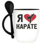 Кружка с ложкой