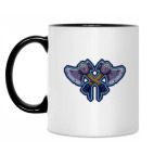 Кружка двухцветная