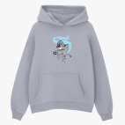 Толстовка худи оверсайз