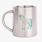 Кружка металлическая