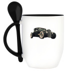 Кружка с ложкой