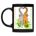 Кружка цветная UV-DTF