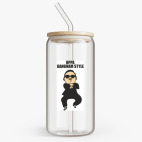 Банка с бамбуковой крышкой