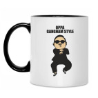 Кружка двухцветная