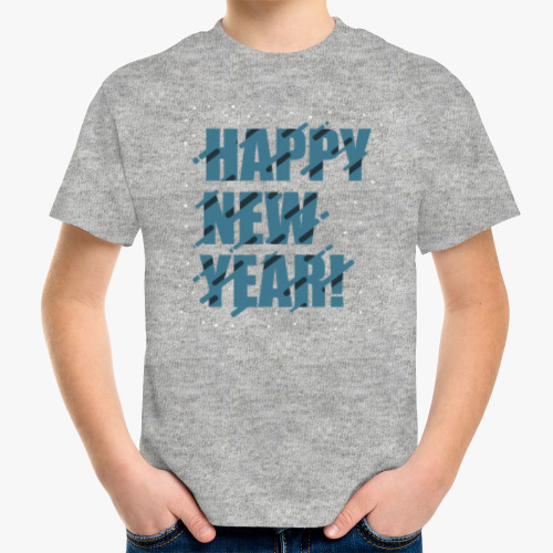 Детская футболка Счастливый новый год