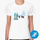 Женская спортивная футболка