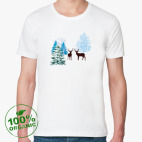 Мужская футболка органик