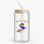 Банка с бамбуковой крышкой