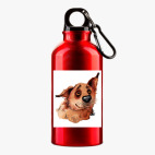 Металлическая бутылка 400 мл UV-DTF