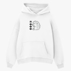 Толстовка худи оверсайз