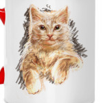 Кот в карандашах