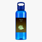 Прозрачная спортивная бутылка