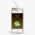 Банка с бамбуковой крышкой