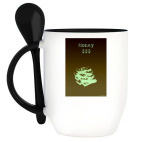 Кружка с ложкой